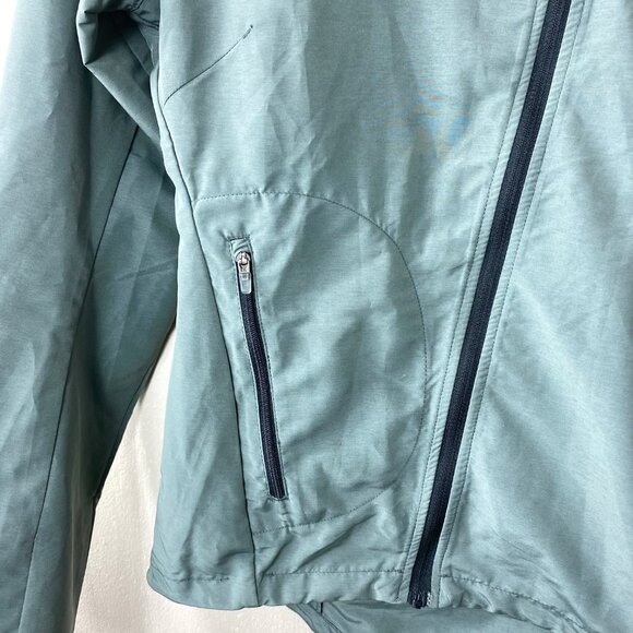 Nike Green Windbreaker Size X-Small - Picture 4 of 7